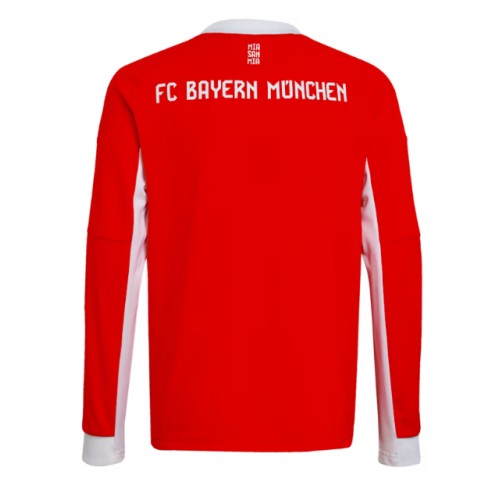 Bayern Munich Replika Hemmatröja 2025-26 Långärmad Bayern Munich Replika Hemmatröja 2025-26 Långärmad